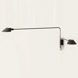 Matt Black Duo Wall Light by Aromas Del Campo