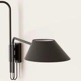 Matt Black Duo Wall Light by Aromas Del Campo