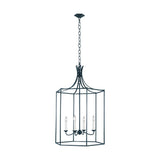 Large Dutch Blue Bantry House Lantern