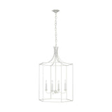 Large Gloss Cream Bantry House Lantern