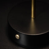 Black Accordeon Battery Table Lamp by Slamp