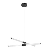 Akari LED Chandelier By Kuzco, Size: Small, Finish: Black