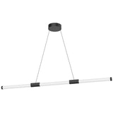 Akari LED Pendant By Kuzco, Size: Large, Finish: Black