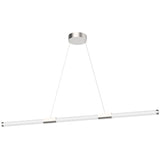 Akari LED Pendant By Kuzco, Size: Large, Finish: Nickel