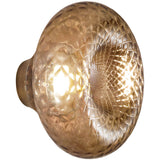 Tobacco Versi Wall Light by Fisionarte