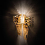 Gold Aria Wall Sconce by Slamp