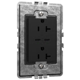 Graphite Adorne 20A Tamper Resistant Receptacle Ultra Fast 30W Power Delivery USB by Legrand Adorne
