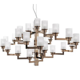 Artu Chandelier by Italamp, Finish: Gold Nickel, , | Casa Di Luce Lighting