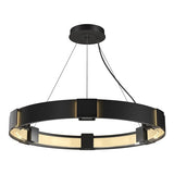 AURA PENDANT BY HUBBARDTON FORGE, FINISH: BLACK; CLEAR GLASS, | CASA DI LUCE LIGHTING