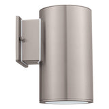 Ascoli Outdoor Wall Light by Eglo, Size: Small, Finish: Stainless Steel, | Casa Di Luce Lighting