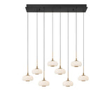 Adelfia Linear Chandelier By Lib & Co, Size: Medium