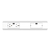 Adorne 12 in Modular Track By Legrand Adorne White