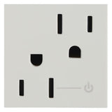 Adorne 15A Tamper Resistant Half Controlled Outlet By Legrand Adorne White Finish2