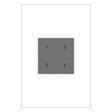 Adorne Wireless Smart Scene Switch With Netatmo By Legrand Adorne Magnesium Finish