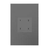 Adorne Wireless Smart Scene Switch With Netatmo By Legrand Adorne Magnesium View