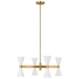 Albertine Extra Large Chandelier By Aerin-Matte White