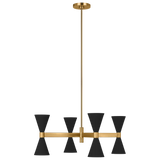 Albertine Extra Large Chandelier By Aerin-Midnight Black