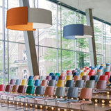 Alco Pendant Light By Modo Luce, Finish: Curcuma, Indigo