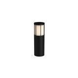 Alden Outdoor Bollard by Kuzco - Black small in white background