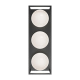 Amelia Outdoor Wall Light by Alora Mood - 3 Lights, Black