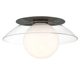 Ancona Ceiling Light Lib & Co, Size: Large, Finish: Black