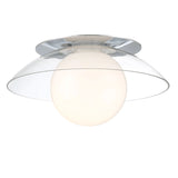 Ancona Ceiling Light Lib & Co, Size: Large, Finish: Chrome