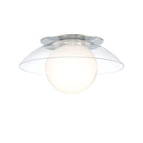 Ancona Ceiling Light Lib & Co, Size: Small, Finish: Chrome
