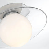 Ancona Ceiling Light Lib & Co, Size: Large, Finish: Chrome