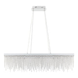 Antelao Linear Suspension by Eglo, Color: Chrome, Size: Large, | Casa Di Luce Lighting