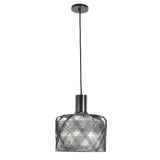 Satelise Pendant Light By Forestier, Size: Medium, Color: Black, , | Casa Di Luce Lighting