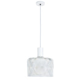 Satelise Pendant Light By Forestier, Size: Medium, Color: White, , | Casa Di Luce Lighting