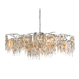 Arthur Oval Chandelier by Brand Van Egmond - Nickel