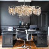 Arthur Oval Chandelier by Brand Van Egmond - Nickel, Lifestyle