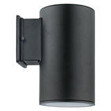 Ascoli Outdoor Wall Light by Eglo, Size: Small, Finish: Black, | Casa Di Luce Lighting