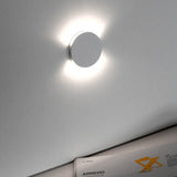 Round White Bang Step Light by Flexa Lighting