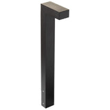 Black Elle 6 Outdoor Bollard by Flexa Lighting