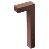 COR-TEN Elle 6 Outdoor Bollard by Flexa Lighting