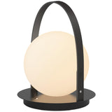Bola Lantern Table Lamp by Pablo, Finish: Black-Matte Black, , | Casa Di Luce Lighting