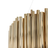 Gold Brubeck Round Chandelier by Delightfull