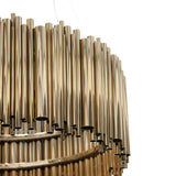 Gold Brubeck Round Chandelier by Delightfull