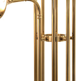 Gold Matte Botti Floor Lamp by Delightfull