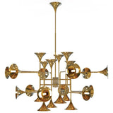 Gold Plated Botti Suspension by Delightfull