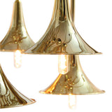 Gold Plated Botti Suspension by Delightfull