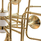 Gold Plated Botti Suspension by Delightfull