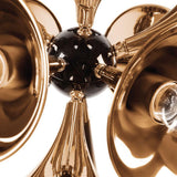 Glossy Black Botti Table Lamp by Delightfull