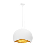 Baleia Suspension By Eurofase - White Medium