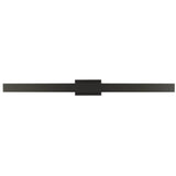 Bau Picture Light By Visual Comfort Model, Size: Medium, Finish: X Large: Nightshade Black