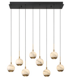 Baveno Linear Chandelier By Lib & Co, Size; Medium