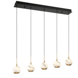 Baveno Linear Chandelier By Lib & Co, Size; Small