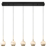Baveno Linear Chandelier By Lib & Co, Size; Small